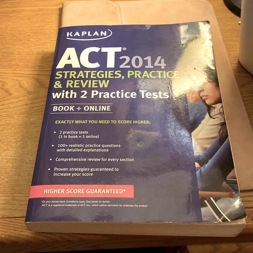Kaplan ACT 2014 book + online